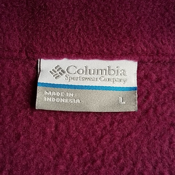 NWOT- Columbia Full Zip Fleece Jacket L - Picture 4 of 8
